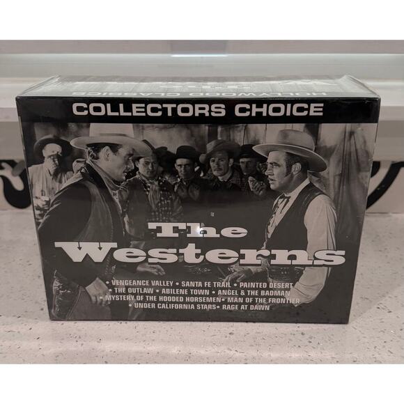 Unknown Other - VTG NIP The Westerns Hollywood Classics 10 VHS Box set Madacy Music Group 1994